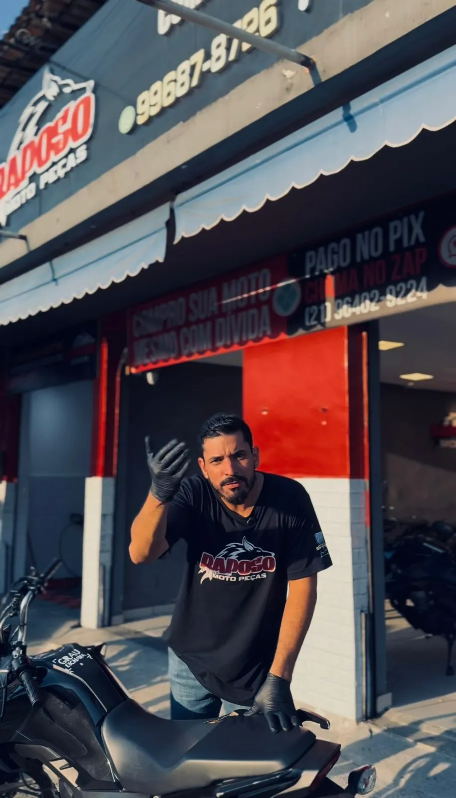 Estrutura e Equipe Raposo Motos